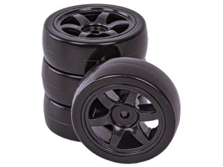 KOŁA Do Dużego Samochodu Do Driftu, Komplet Kół, Zestaw 4 Szt. Gładkie - Do Driftu