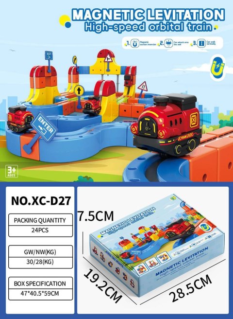 Kolorowy Tor Magnetyczny 105el.
