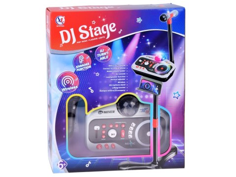 Konsola Mikser DJ dla Dzieci z Mikrofon Disco Kula Karaoke Bluetooth IN0196