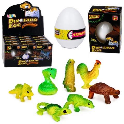 Magiczne Jajo Wykluwający Się Dinozaur W Wodzie Jajko Białe 6,5 CM