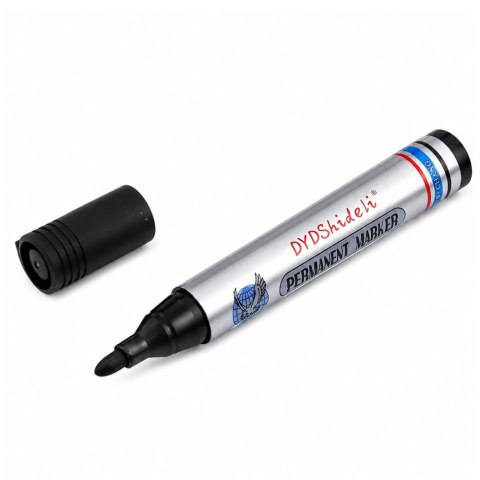 Marker Pisak Wodoodporny Permanentny Ścięta Końcówka Czarny