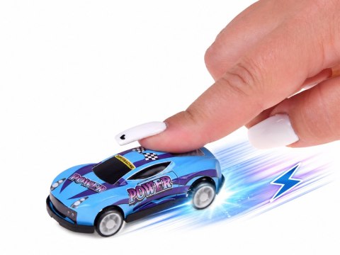 Metalowe Autka Resoraki z Napędem 48 szt Parking Garaż Tor Wyścigowy ZA6559