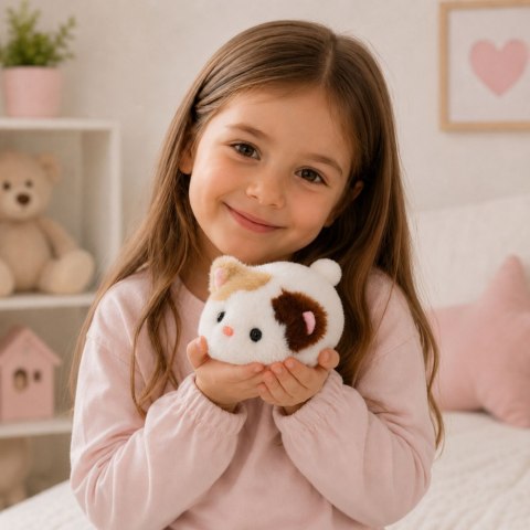 Pluszowy Kotek Maskotka Przytulanka Miękki Mały Biały 16 cm