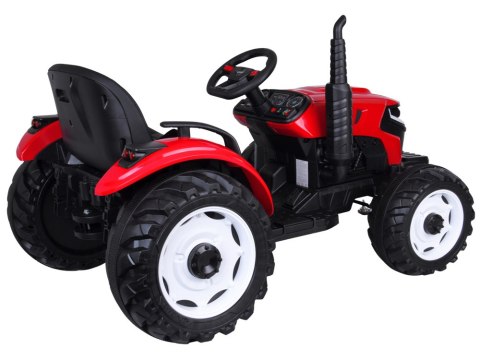 TRAKTOR na akumulator z przyczepą i ruchomym kiprem PA0347