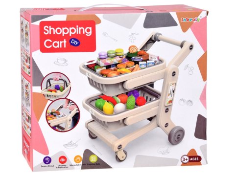 Wózek Sklepowy dla Dzieci 2w1 Produkty spożywcze Tablet ZA6346