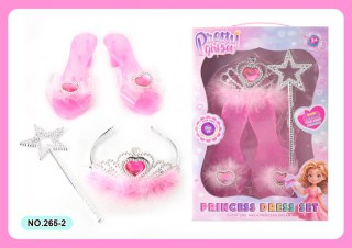 Zestaw Stylizacji Dla Księżniczki Buty i Kolia