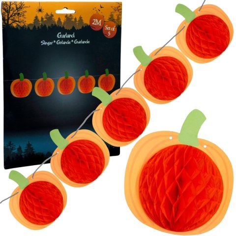 GIRLANDA DEKORACYJNA DYNIE HALLOWEEN