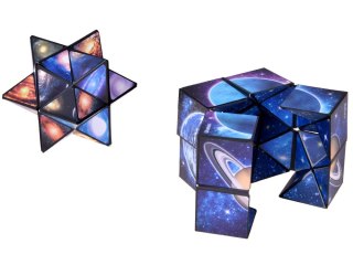 Magiczna Kostka Transformująca 2w1 Gwiazda Kosmos Układanka ZA6312