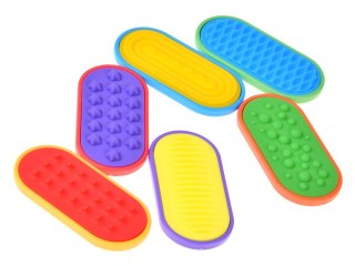 Zabawki Suwaki Sensoryczne Magnetyczne Antystresowe Fidget Toys 6szt ZA6422