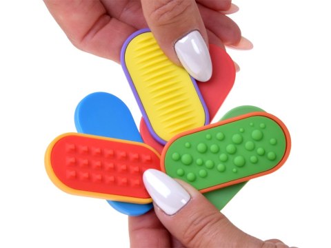 Zabawki Suwaki Sensoryczne Magnetyczne Antystresowe Fidget Toys 6szt ZA6422