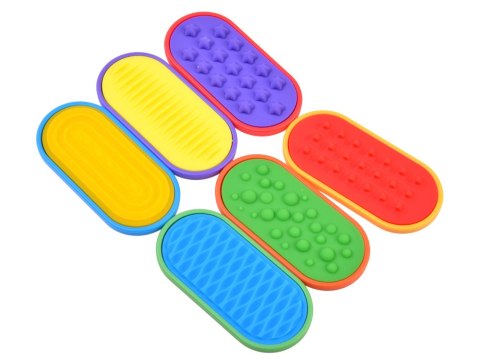 Zabawki Suwaki Sensoryczne Magnetyczne Antystresowe Fidget Toys 6szt ZA6422