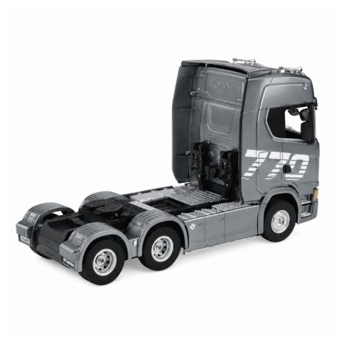 Ciągnik Siodłowy Scania Zdalnie Sterowany RC Huina 1501 Szary Srebrny 1:18