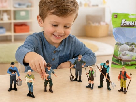 FIGURKI FARMA 8 szt. - zestaw własnych chłopów HOP HOP HOP! ZA6427