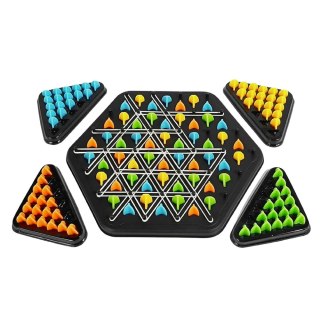 Gra Strategiczna Rodzinna Edukacyjna Puzzle Geometryczne Trójkąty