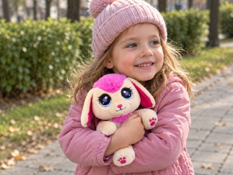 Hasbro Littlest Pet Shop maskotka beżowy KRÓLICZEK 16cm ZA6725