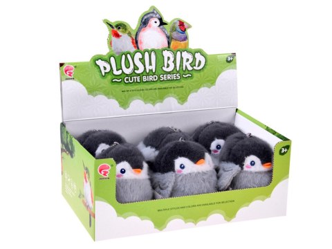 Pluszowy Pingwin Edek z Piszczałką urocza Zawieszka do Plecaka 11 cm ZA6426