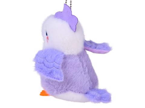 Pluszowy Ptaszek Liliowa Lilka z Piszczałką Zawieszka 13 cm ZA6426