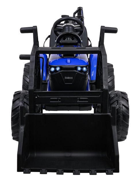 Pojazd Traktor Z Przyczepą 720-T Niebieski