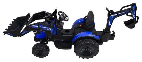 Pojazd Traktor Z Przyczepą 720-T Niebieski
