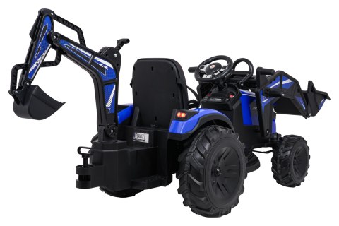 Pojazd Traktor Z Przyczepą 720-T Niebieski