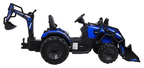 Pojazd Traktor Z Przyczepą 720-T Niebieski