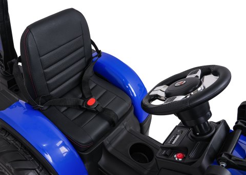 Pojazd Traktor Z Przyczepą 720-T Niebieski