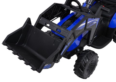 Pojazd Traktor Z Przyczepą 720-T Niebieski