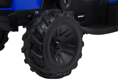 Pojazd Traktor Z Przyczepą 720-T Niebieski