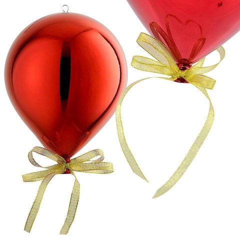 BOMBKA FORMÓWKA PLASTIKOWA BEZPIECZNA BALON 20CM CZERWONA MICA