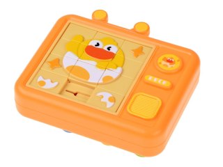 Dwustronna Układanka Sensoryczna KURCZAK Labirynt Puzzle Przesuwne ZA6425