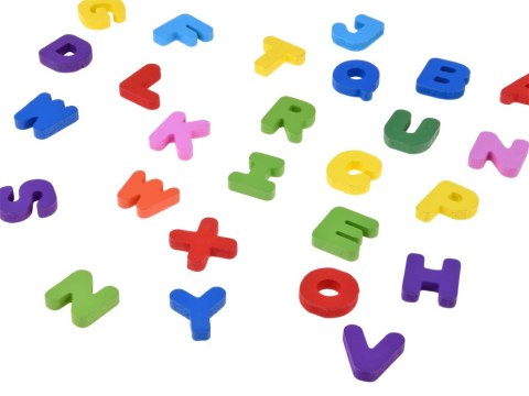 Puzzle drewniane ALFABET LITERKI układanka edukacyjna - 26 ele ZA6575