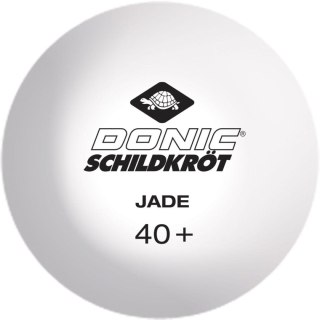 PIŁECZKI DO TENISA STOŁOWEGO JADE POLY 40 BIAŁE 6SZT DONIC