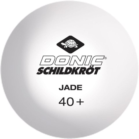 PIŁECZKI DO TENISA STOŁOWEGO JADE POLY 40 BIAŁE 6SZT DONIC