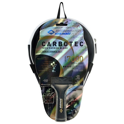 RAKIETKA DO TENISA STOŁOWEGO CARBOTEC 7000 POKROWIEC DONIC