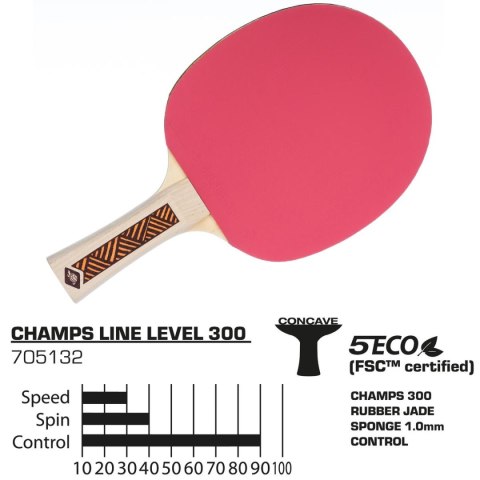 RAKIETKA DO TENISA STOŁOWEGO CHAMPS LINE 300 FSC DONIC