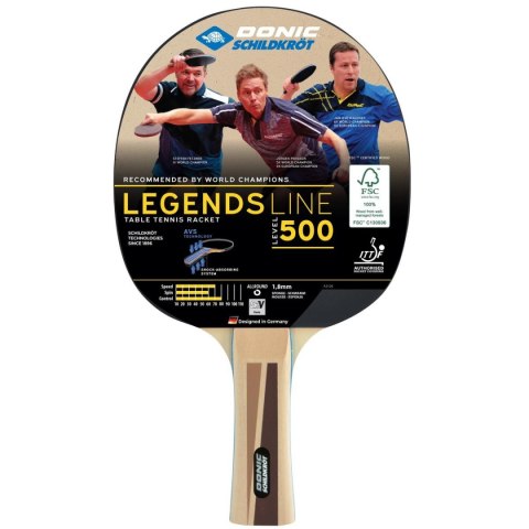 RAKIETKA DO TENISA STOŁOWEGO LEGENDS 500 FSC DONIC