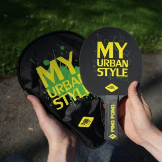 RAKIETKA DO TENISA STOŁOWEGO POKROWIEC 3 PIŁECZKI SET MY URBAN STYLE DONIC