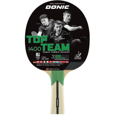 RAKIETKA DO TENISA STOŁOWEGO TOP TEAM 400 DONIC