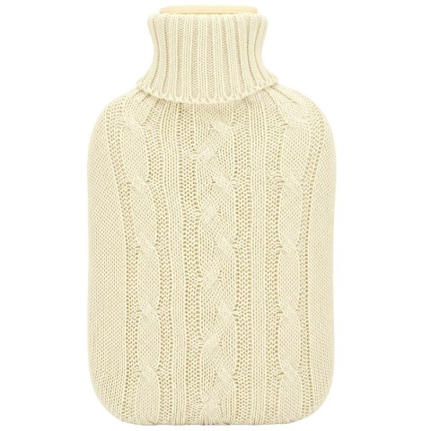 TERMOFOR GUMOWY W SWETERKU 1,75L BEŻOWY
