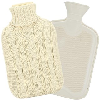 TERMOFOR GUMOWY W SWETERKU 1,75L BEŻOWY