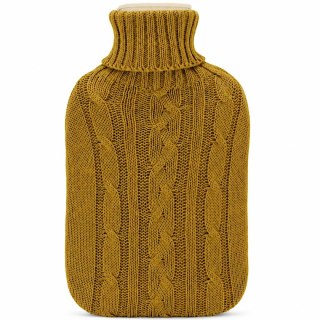 TERMOFOR GUMOWY W SWETERKU 1,75L BRĄZOWY