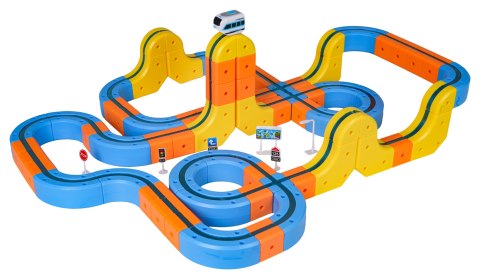 Magnetyczna Kolorowa Kolejka 180el.