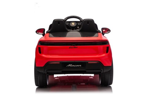 Pojazd Porsche Macan Czerwony