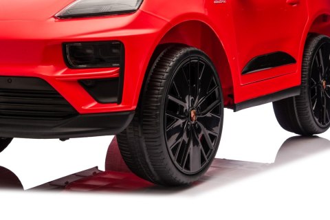 Pojazd Porsche Macan Czerwony