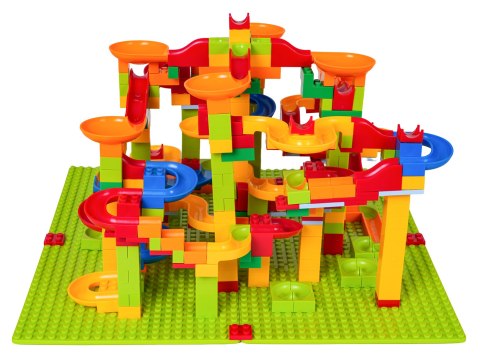 Zestaw Kolorowych Klocków Tor Kulka 523el.