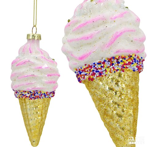 BOMBKA FORMÓWKA SZKLANA ICE CREAM 13,5CM MICA