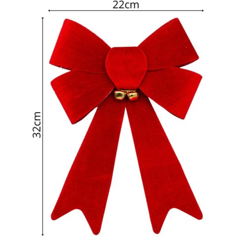 KOKARDA DEKORACYJNA 32CM