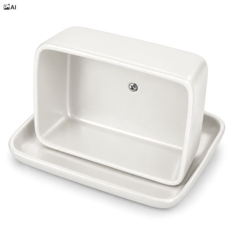 Maselniczka ceramiczna BURRO biała
