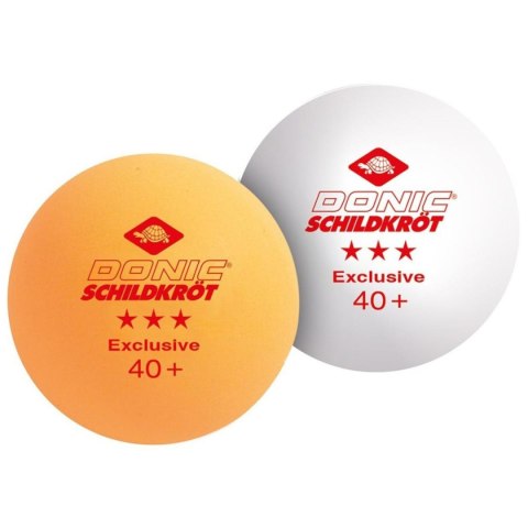 PIŁECZKI DO TENISA STOŁOWEGO EXCLUSIVE 3- STAR POLY 40 6SZT DONIC