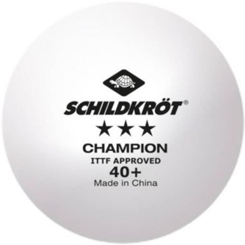 PIŁECZKI TENIS STOŁOWY CHAMPION ITTF POLY 40 3SZT DONIC